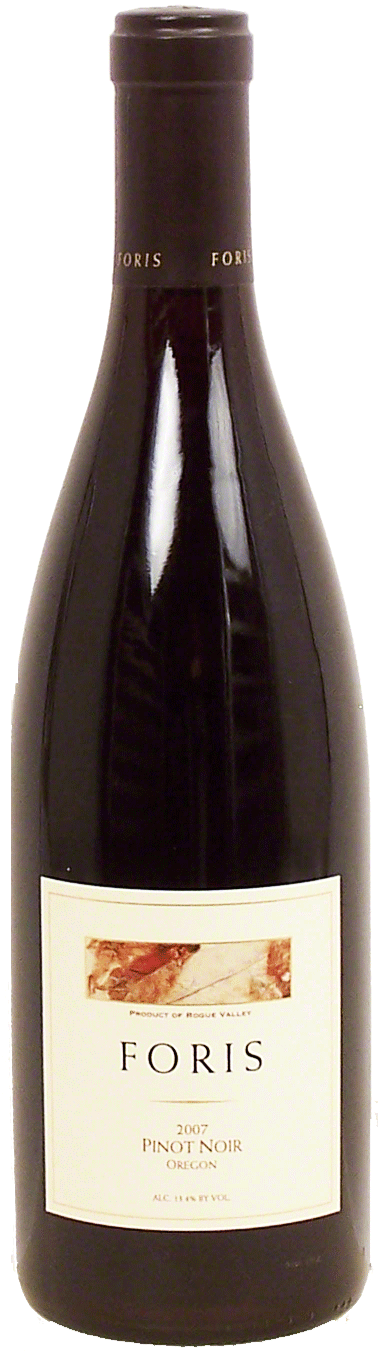 Foris&nbsp;&nbsp;pinot noir of Rouge Valley Orgeon, 13.4% alc. by vol. Full-Size Picture